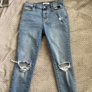 Pacsun Ripped High Rise Jegging